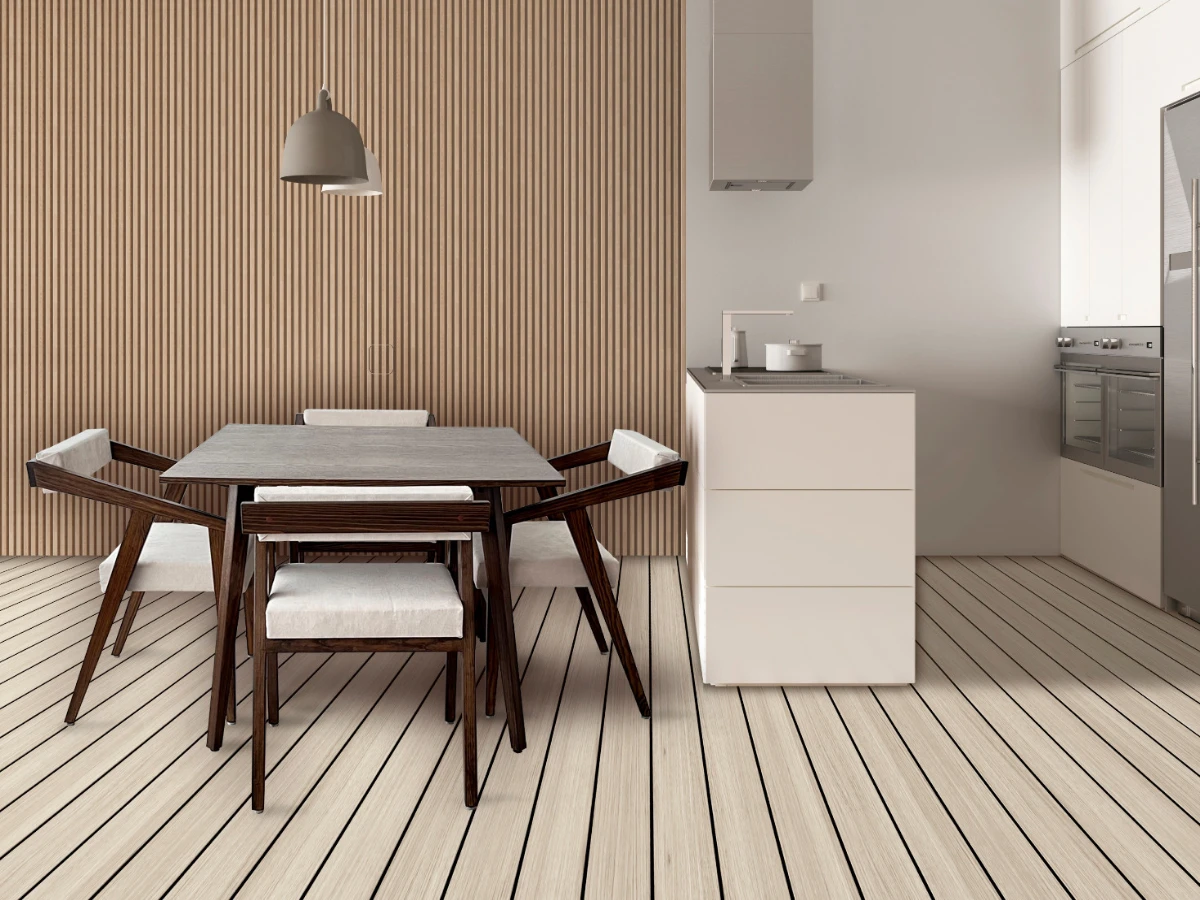 Modelo Liberty 4 sillas Cuadrado N